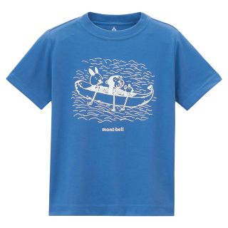 モンベル(mont bell)のmont-bell モンベル WIC.T Kid's バナナカヌー［谷口智則］(Tシャツ/カットソー)