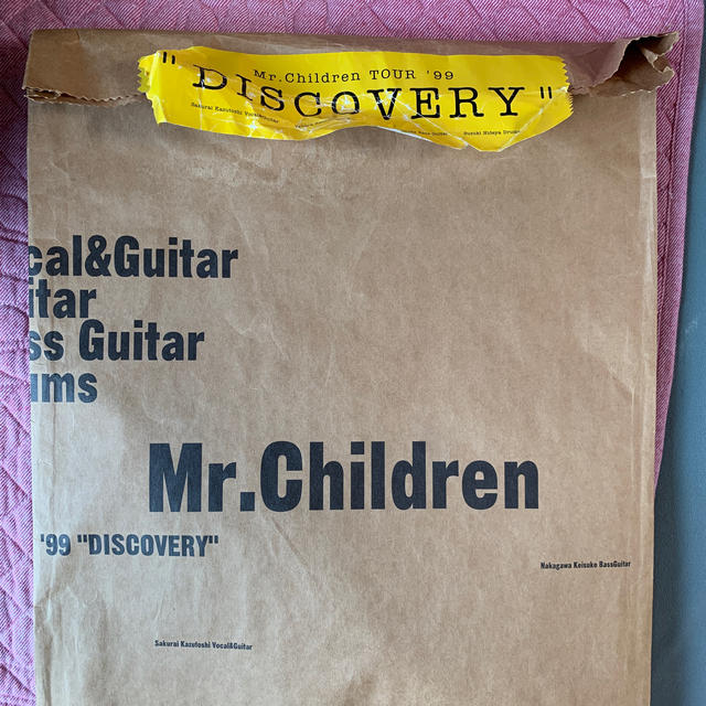 Mr.Children 99年DISCOVERYツアーパンフレット