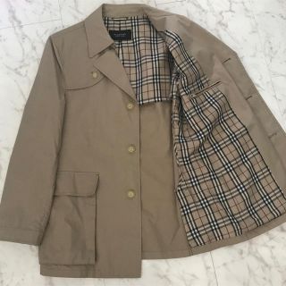 バーバリーブラックレーベル(BURBERRY BLACK LABEL)のバーバリー ブラックレーベル クリーニング済み トレンチコートコート サイズM(トレンチコート)