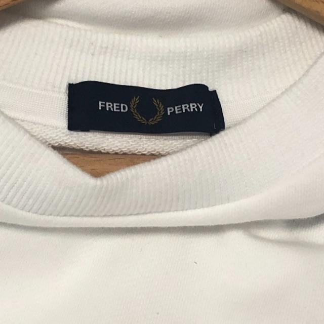 FRED PERRY × BEAMS/90sロゴ切替クルースウェット