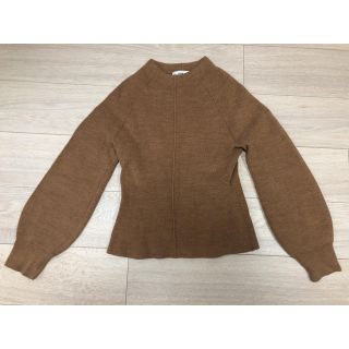 ザラ(ZARA)のZARA ブラウンニット(ニット/セーター)