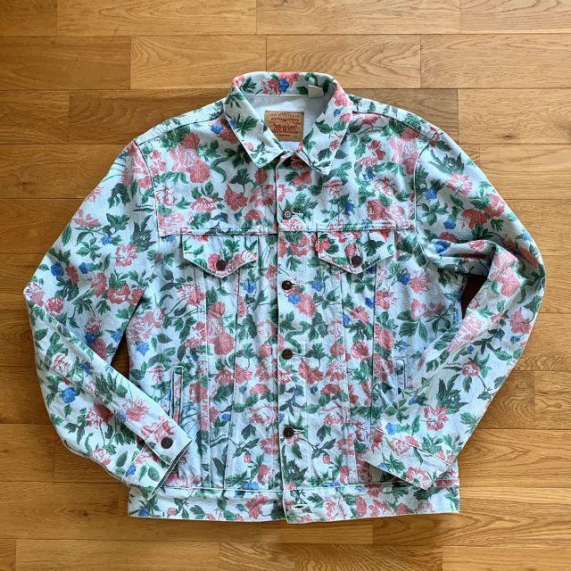 ジャケット/アウターSupreme × Levi's Roses Trucker Jacket