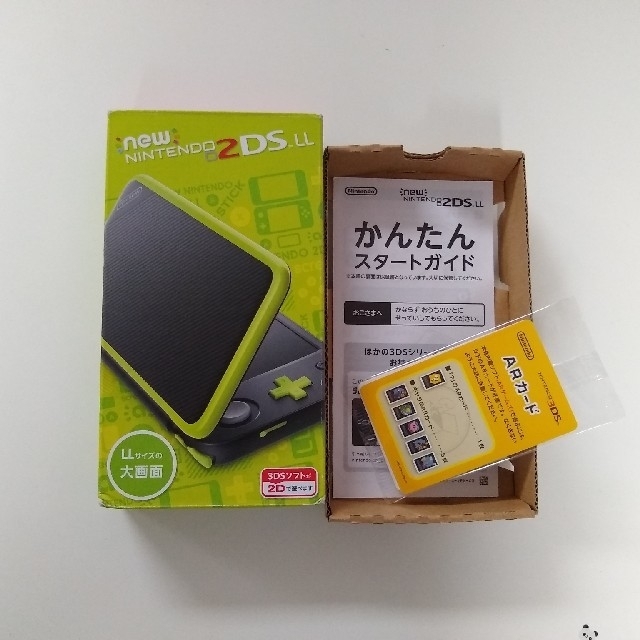 Newニンテンドー2DS LL ブラック×ライム 2