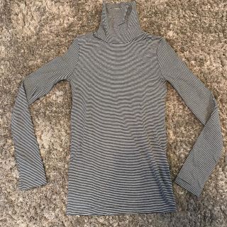 プチバトー(PETIT BATEAU)の新品　プチパドー　コットン　タートルネックカットソー　12ans(カットソー(長袖/七分))