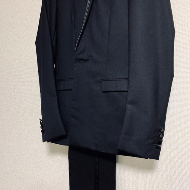 DIOR HOMME(ディオールオム)のディオールオム タキシード　スーツ　スモーキング　側章　44 46 メンズのスーツ(セットアップ)の商品写真