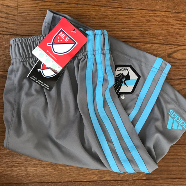 adidas(アディダス)のadidas MLS ミネソタユナイテッド　サッカーハーフパンツ キッズ/ベビー/マタニティのキッズ服男の子用(90cm~)(パンツ/スパッツ)の商品写真