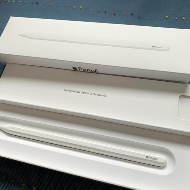 Apple(アップル)のApple pencil 2 第二世代　新品同様 スマホ/家電/カメラのPC/タブレット(PC周辺機器)の商品写真