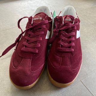 ディアドラ(DIADORA)のDiadora KICK スニーカー 173100A ワインレッド(スニーカー)