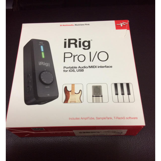 IK Multimedia iRig Pro I/O Audio/MIDI interface EX