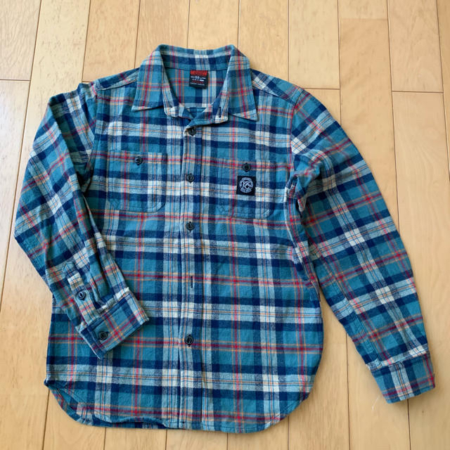 OIL(オイル)のOIL  長袖シャツ キッズ/ベビー/マタニティのキッズ服男の子用(90cm~)(ブラウス)の商品写真