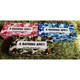 アベイシングエイプ(A BATHING APE)の【非売品】A BATHING APE ３箱セット(ティッシュボックス)