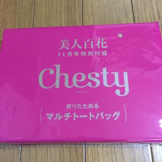 chesty マルチトートバッグ 美人百花11月号付録(トートバッグ)