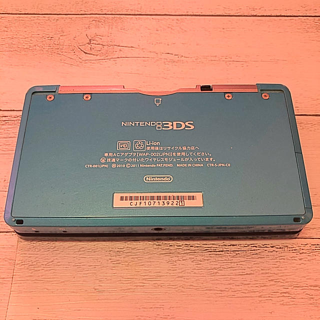 ニンテンドー3DS(ニンテンドー3DS)の3DS 本体 中古 スリーディーエス エンタメ/ホビーのゲームソフト/ゲーム機本体(家庭用ゲーム機本体)の商品写真