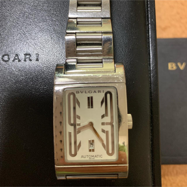 BVLGARI(ブルガリ)のブリガリ レッタンゴロ メンズ 自動巻き 正規証明付 メンズの時計(その他)の商品写真