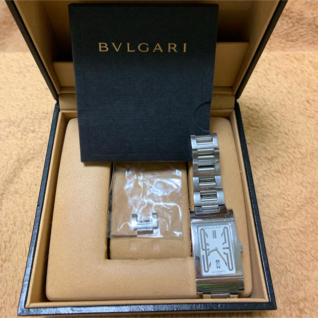 BVLGARI(ブルガリ)のブリガリ レッタンゴロ メンズ 自動巻き 正規証明付 メンズの時計(その他)の商品写真