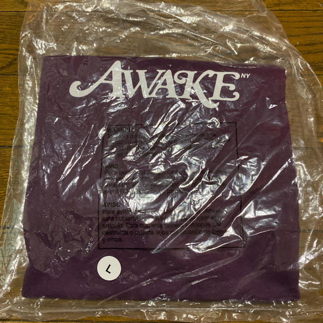 AWAKE(アウェイク)のawake gdc girls don't cry logo tee 紫 メンズのトップス(Tシャツ/カットソー(半袖/袖なし))の商品写真