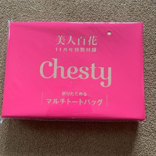 チェスティ(Chesty)の美人百花 11月号(トートバッグ)