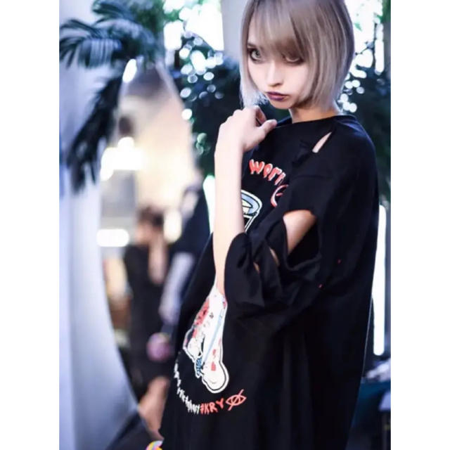 MILKBOY(ミルクボーイ)のKRY のむらこいち　コラボ　BIG Tシャツ　おばけ　ghost ハロウィン レディースのトップス(Tシャツ(半袖/袖なし))の商品写真