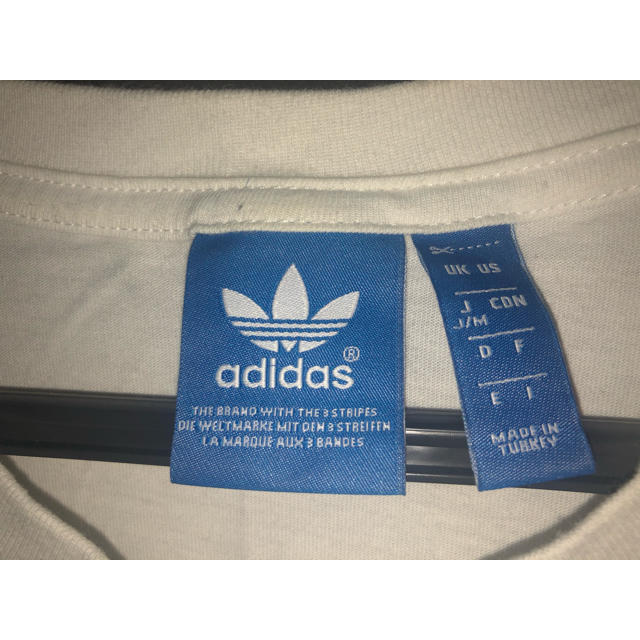 adidas(アディダス)のadidas originals tシャツ(青色)Mサイズ レディースのトップス(Tシャツ(半袖/袖なし))の商品写真