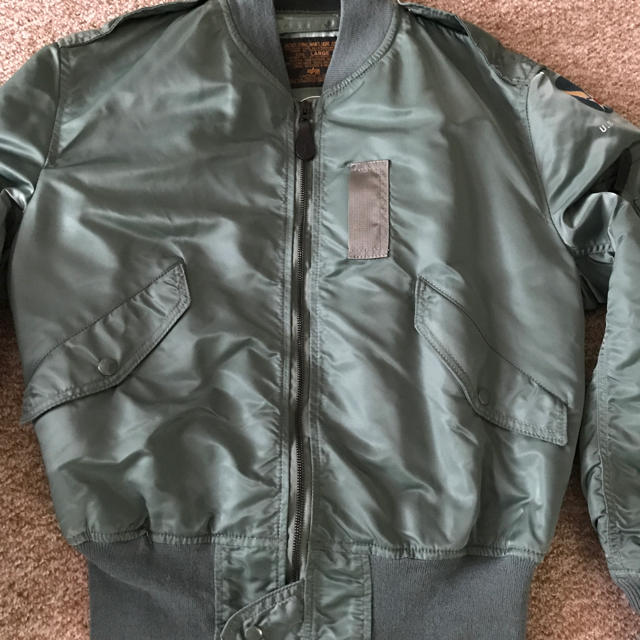 ALPHA INDUSTRIES(アルファインダストリーズ)のALPHA   ビンテージ　フライトジャケット　L-2B. Lサイズ メンズのジャケット/アウター(フライトジャケット)の商品写真