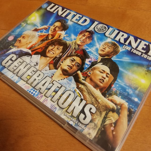 GENERATIONS(ジェネレーションズ)のGENERATIONS LIVE TOUR 2018 UNITED JOURNE エンタメ/ホビーのDVD/ブルーレイ(ミュージック)の商品写真