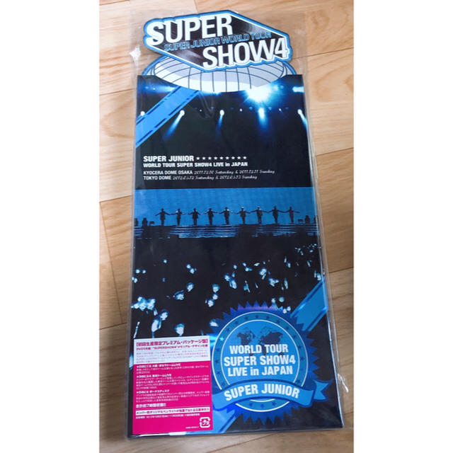 SUPER JUNIOR - SUPERSHOW4 初回生産限定プラミアムパッケージ盤の通販 ...