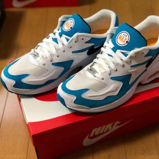 ナイキ(NIKE)のAIR MAX2 LIGHT BLUE RAGOON エアマックス2 (スニーカー)