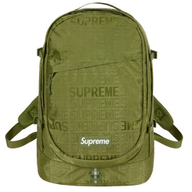 supreme 19ss backpack olive