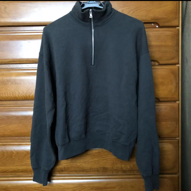 値下げ中AURALEE BACK WOOL HALF ZIP P/O  17aw レディースのトップス(トレーナー/スウェット)の商品写真