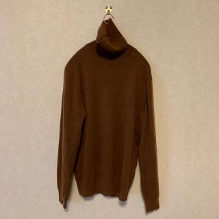 ユニクロ(UNIQLO)のユニクロ　カシミヤ タートルニット一度着用の美品レディースXL (ニット/セーター)