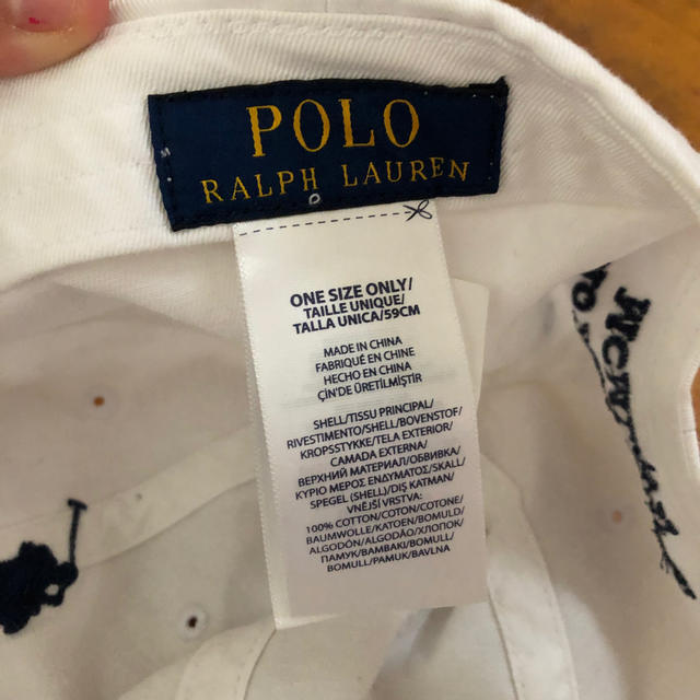 POLO RALPH LAUREN(ポロラルフローレン)のラルフローレン　キャップ レディースの帽子(キャップ)の商品写真