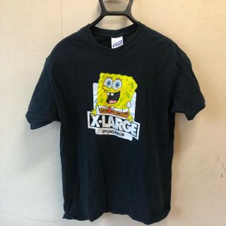 エクストララージ(XLARGE)のエクストララージ　スポンジボブ　コラボTシャツ(Tシャツ/カットソー(半袖/袖なし))