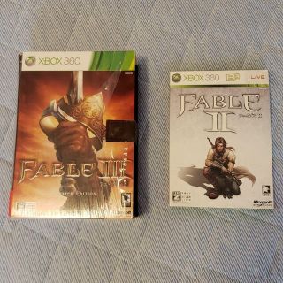 エックスボックス360(Xbox360)のXbox360 Fable2、Fable3 リミテッドエディション(家庭用ゲームソフト)