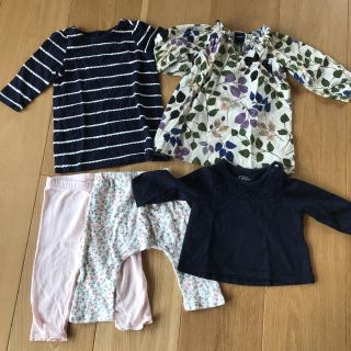 ベビーギャップ(babyGAP)の女の子服まとめ売り 70 baby gap 西松屋(シャツ/カットソー)