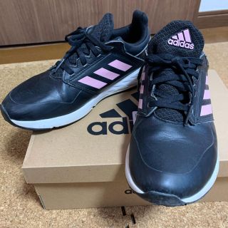 アディダス(adidas)の☆アディダス キッズ 黒 ADIDASFAITO 23.5 スニーカー☆(スニーカー)