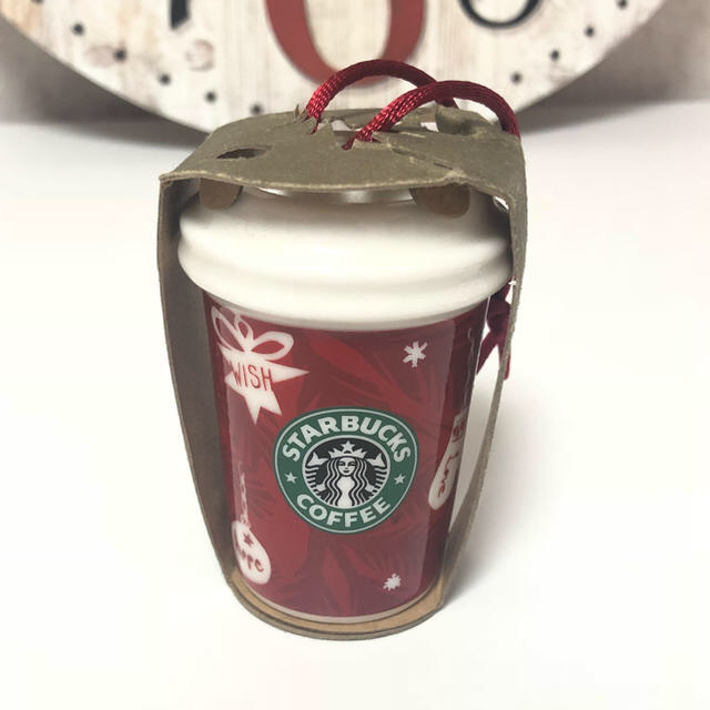 Starbucks Coffee(スターバックスコーヒー)のあ様専用💓STARBUCKS クリスマスオーナメント インテリア/住まい/日用品のインテリア小物(置物)の商品写真