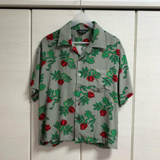 アンユーズド(UNUSED)のUNUSED Rose Pattern Short Sleeve Shirt(シャツ)