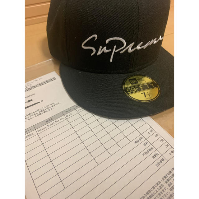 Supreme(シュプリーム)の【今日まで】supreme classic New Era cap メンズの帽子(キャップ)の商品写真