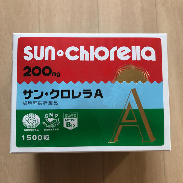 はなちゃんさん専用☆サン・クロレラ 1500粒 食品/飲料/酒の健康食品(青汁/ケール加工食品)の商品写真