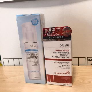 DRWUヒアルロンローション50ml+マンデリック・アシッド18%セラム15ml(美容液)