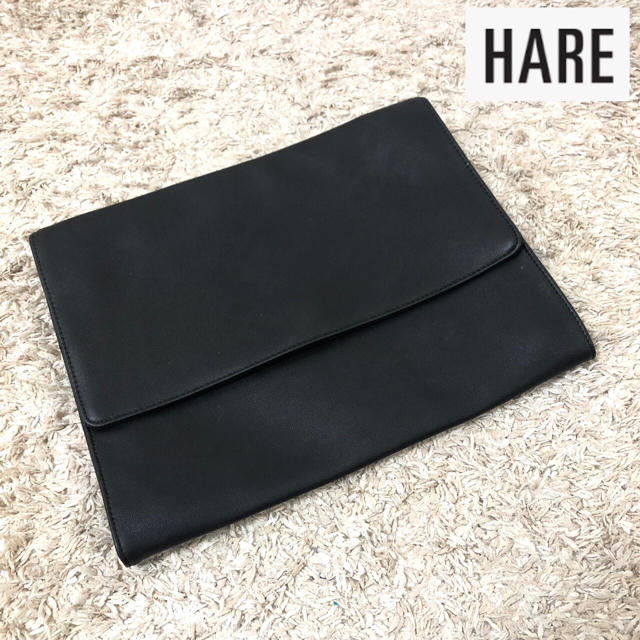 HARE(ハレ)のHARE ハレ レザー クラッチバッグ メンズのバッグ(セカンドバッグ/クラッチバッグ)の商品写真