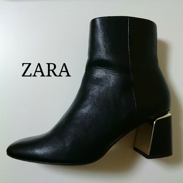 ZARA メタルディテール ブーツ