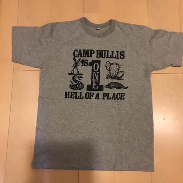 WAREHOUSE(ウエアハウス)のウエアハウス★半袖Tシャツ★CAMP BLISS★補修あり メンズのトップス(Tシャツ/カットソー(半袖/袖なし))の商品写真