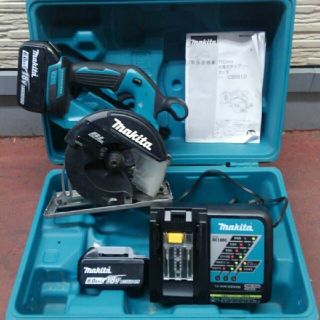 マキタ(Makita)の【マキタ】CS511DRGX 充電式チップソー　バッテリー２個付フルセット　即納(その他)