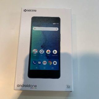 キョウセラ(京セラ)の【新品】Android One x3 BLACK ワイモバイル(スマートフォン本体)