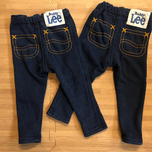 Lee(リー)の３KIDSmama様専用 Lee デニム柄 パンツ ボア  キッズ/ベビー/マタニティのキッズ服男の子用(90cm~)(パンツ/スパッツ)の商品写真