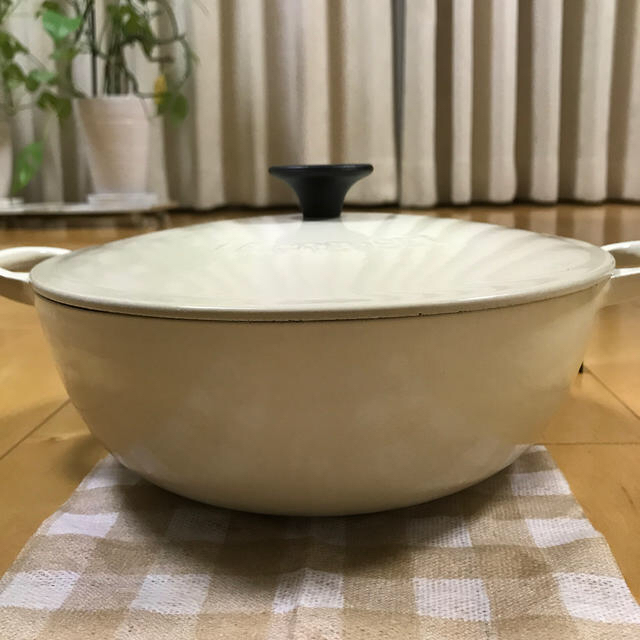 LE CREUSET - ル・クルーゼ マルミット 22㎝ デューンの通販 by oyu's