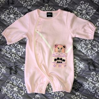 アナップキッズ(ANAP Kids)の【美品】ANAPWAY ベビー 新生児 ロンパース(ロンパース)