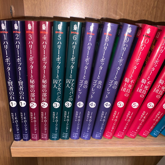 ハリー・ポッター　文庫版　全7作品19冊+文庫版呪いの子2冊　セット全巻帯付き