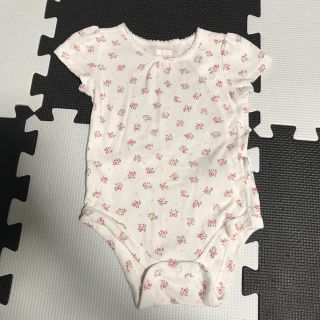 ベビーギャップ(babyGAP)の【新品】小花柄ロンパース babyGap 3-6M(ロンパース)